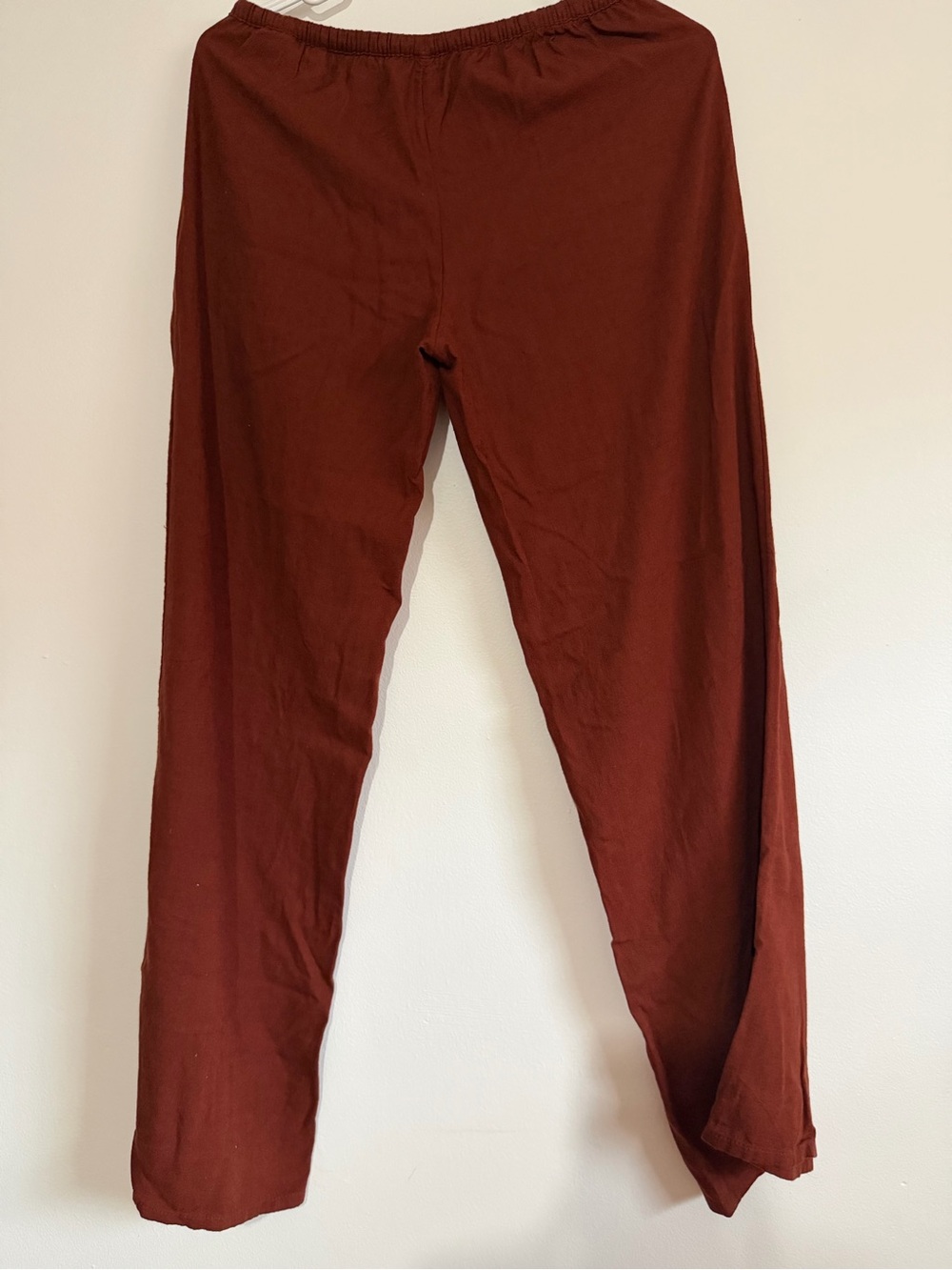 Universal Thread Men's Drawstring Chinos in Rust - Picture 2 of 4